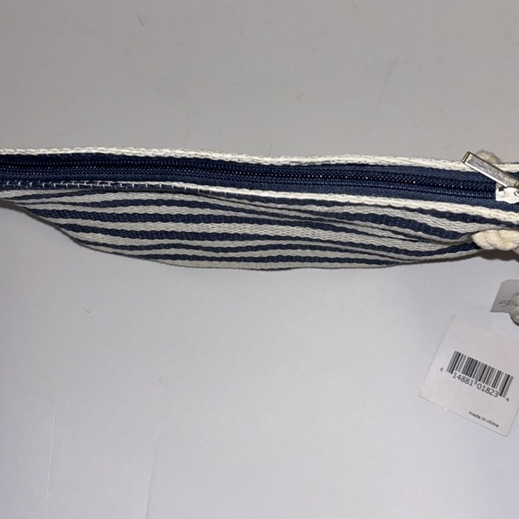 Macy's Navy and White Striped Wristlet
Straw like clutch Super Cute - Picture 5 of 7
